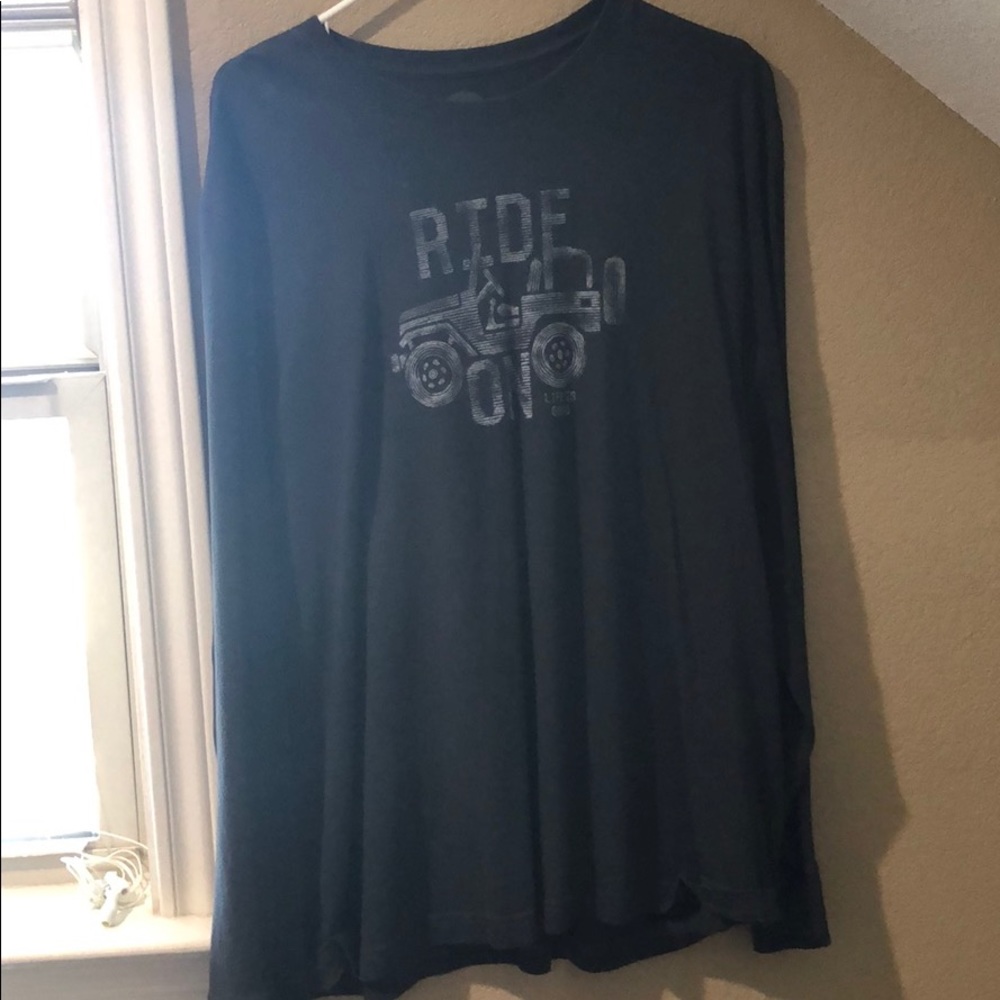 Life is Good long sleeve tee size: XL
